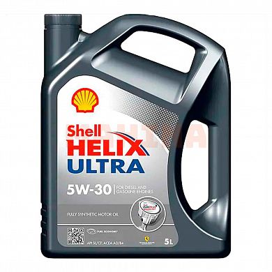 Масло моторное 5W-30 5L SHELL HELIX ULTRA Джили СК 5W-30