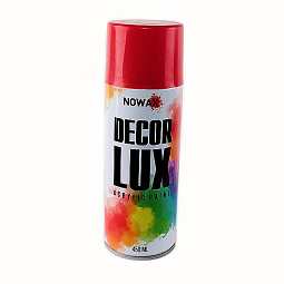 Краска-спрей акриловая Decor Lux 3020 красный, 450ml  NX48022 - mahina.in.ua