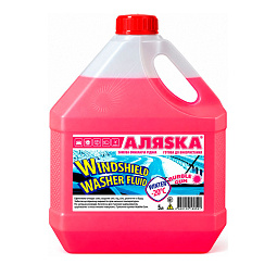Омыватель стекол 5л АЛЯSКА зимний -20°C (bubble gum) Джили ГЦ6 зимний - mahina.in.ua