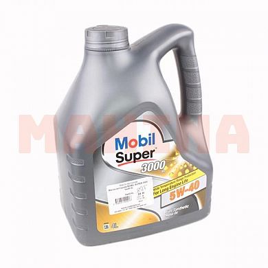 Масло моторное 5W-40 4L MOBIL SUPER 3000 Джили ФС 5W-40