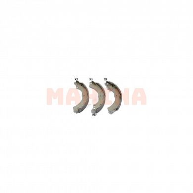 Колодки тормозные задние JAPANPARTS Чери Джаги S21-3502080