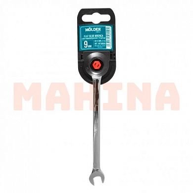 Ключ комбинированный с трещоткой MOLDER CR-V, 9 мм MT56009
