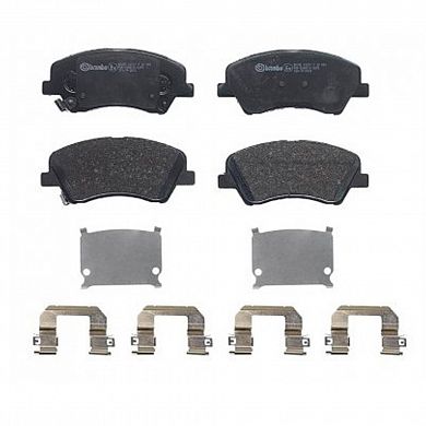 Колодки тормозные передние BREMBO Джили Эмгранд 7 1064001724-02