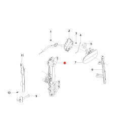 Ручка двери наружная задняя левая Бид Юань Ап SC3E-6205100 - mahina.in.ua