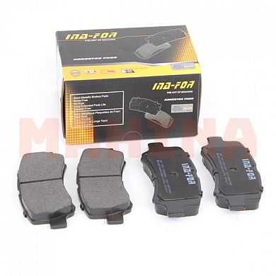 Колодки тормозные передние INA-FOR Чери Кимо S21-3501080