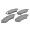 Колодки тормозные передние (FL) Чери Истар B14-6GN3501080BA - mahina.in.ua