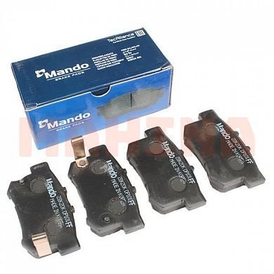 Колодки тормозные задние MANDO Бид Ф6 10199934-00