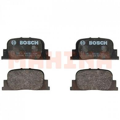 Колодки тормозные задние BOSCH Бид Ф3 10375094-00