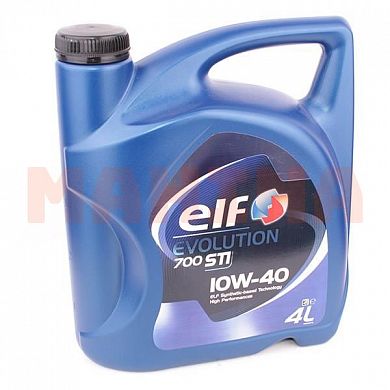 Масло моторное 10W-40 4L ELF EVOLUTION 700 STI Бид Г6 10W-40