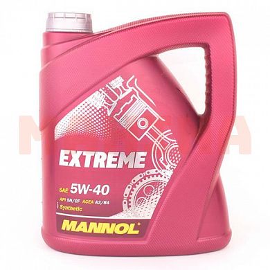 Масло моторное 5W-40 4L MANNOL EXTREME Джили ФС 5W-40