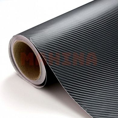 Автомобильная карбоновая пленка (127x15см) fiber-carbon