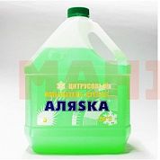 Омыватель стекол 5л АЛЯSКА зимний -20°C (цитрус) Джили СК