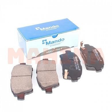 Колодки тормозные передние MANDO Джили МК 1014003350