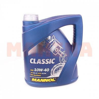 Масло моторное 10W-40 4L MANNOL CLASSIC Лифан 620 Солано 10W-40