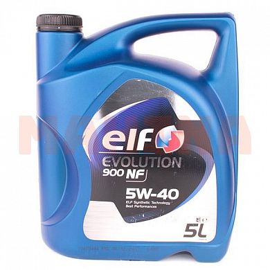 Масло моторное 5W-40 5L ELF EVOLUTION 900 NF Чери КуКу 5W-40