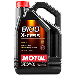 Масло моторное 5W-30 4L 8100 X-CESS МГ550 (Морис Гараж) 5W-30 - mahina.in.ua