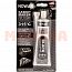 Герметик NOWAX силиконовый, черный, 85g