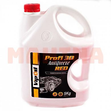 Антифриз 5L VIPOIL PROFI красный Джили ГЦ6 -40
