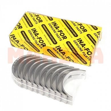 Вкладыши коренные 0.25 INA-FOR Джили СК E020301401-025