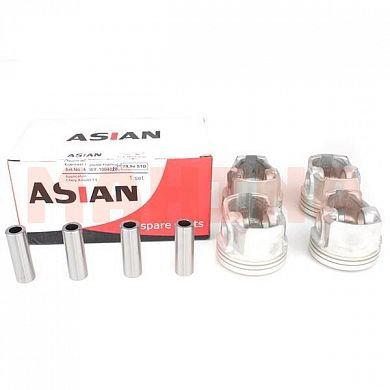 Поршень с пальцем STD (ком-кт 4 шт) ASIAN Чери Карри 480EF-1004020