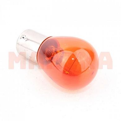 Лампа галогенная SOLAR (1 контакт красная) Джили ФС PY21W 12V