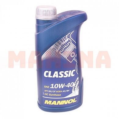 Масло моторное 10W-40 1L MANNOL CLASSIC Чери Амулет 10W-40