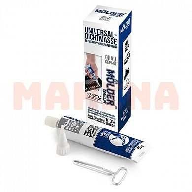 Герметик MOLDER UNIVERSAL-DICHTMASSE GRAY серый, 85g SIL343
