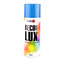 Краска-спрей акриловая Decor Lux 5017 синий, 450ml  NX48033 - mahina.in.ua