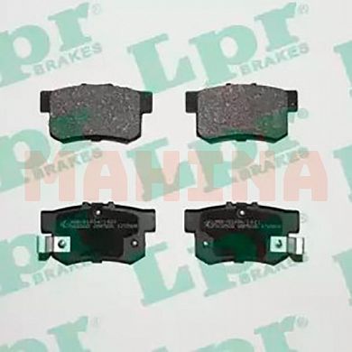 Колодки тормозные задние LPR Бид Ф6 10199934-00