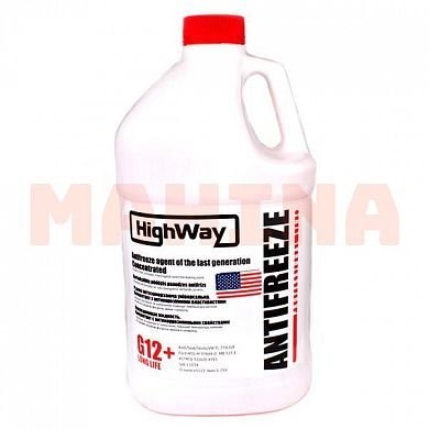 Антифриз концентрат 3.78L HIGHWAY G12 красный Лифан 620 Солано -42