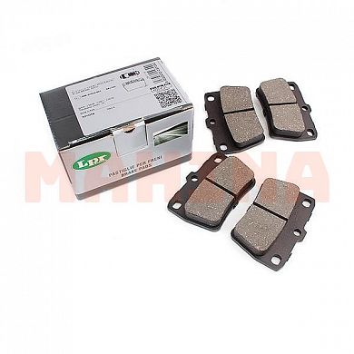 Колодки тормозные задние LPR Чери Тиго T11-BJ3501080
