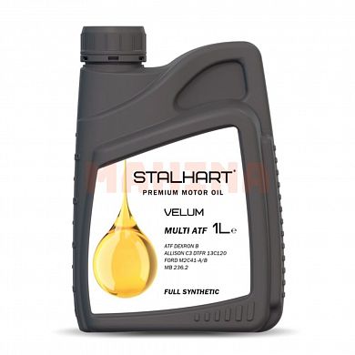Масло для АКПП и ГУР 1L STALHART VELUM ATF (Dexron 3) Чери Амулет Dexron